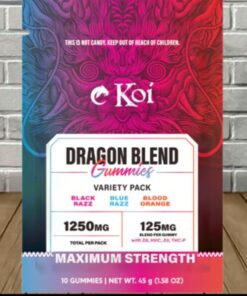 Buy Koi Dragon Blend Gummies 2500mg Online In The UK | MyEdiblesUK™